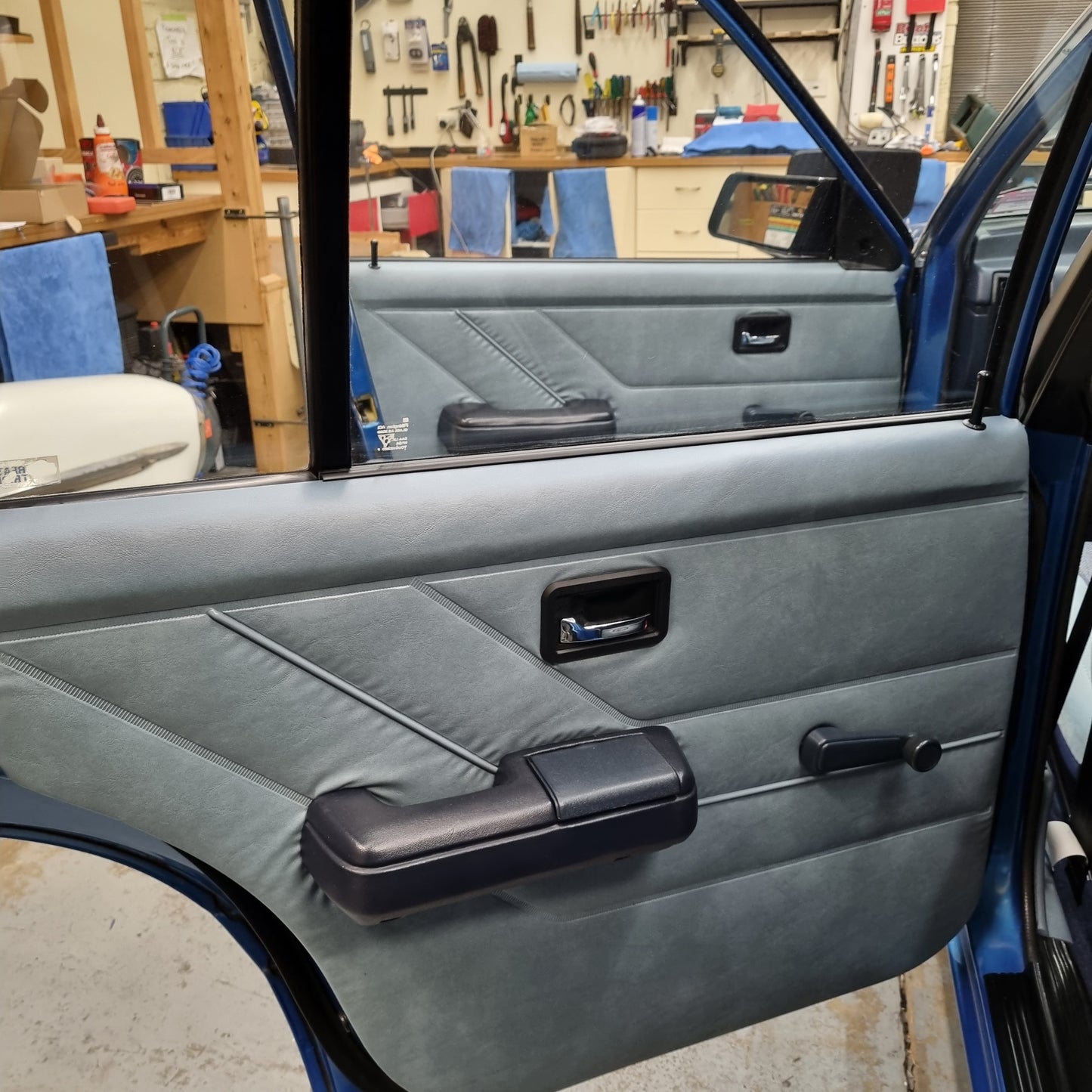 Image Showing Door Handle Surround Trims Installed