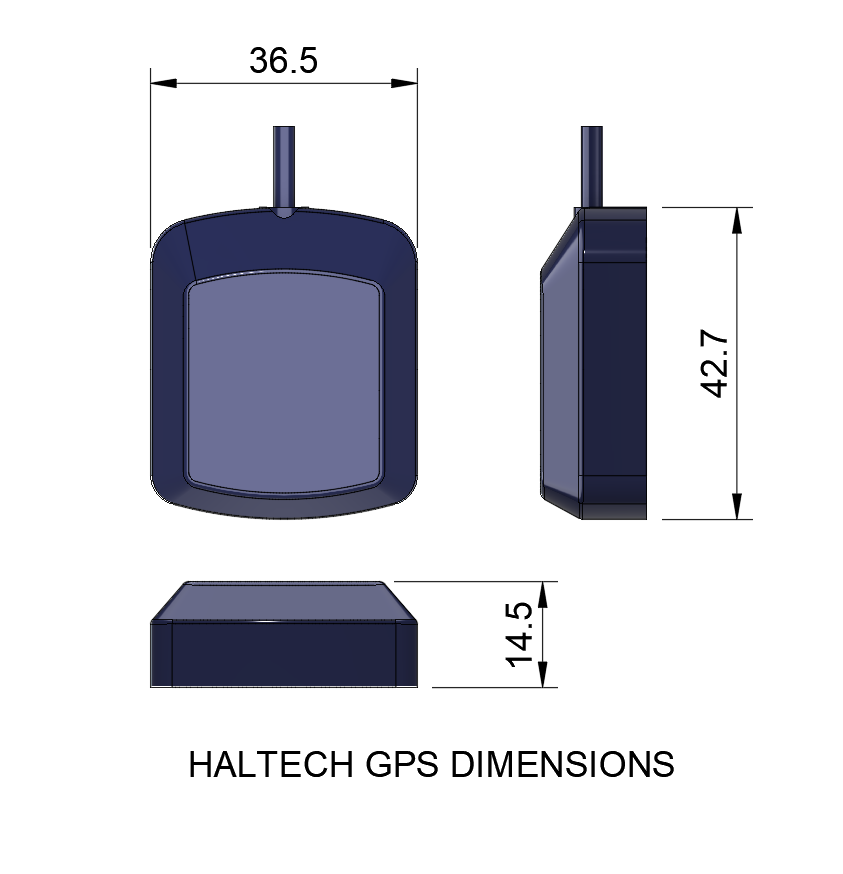 VB-VK Commodore Speaker Grill with Haltech GPS Antenna Mount