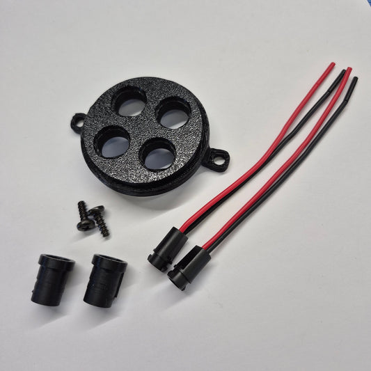 HJ-WB Holden GTS pilot light cluster bare kit components laid out