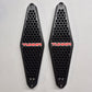 Front view of Emdawg Tunna GTS style side vents for HQ HJ HX HZ WB Holden One Tonner – left and right pair with mounting holes