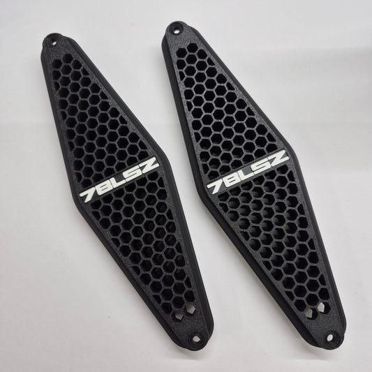Custom Text Side Vents - HQ HJ HX HZ WB Holden Ute Panel Van One Tonner Monaro
