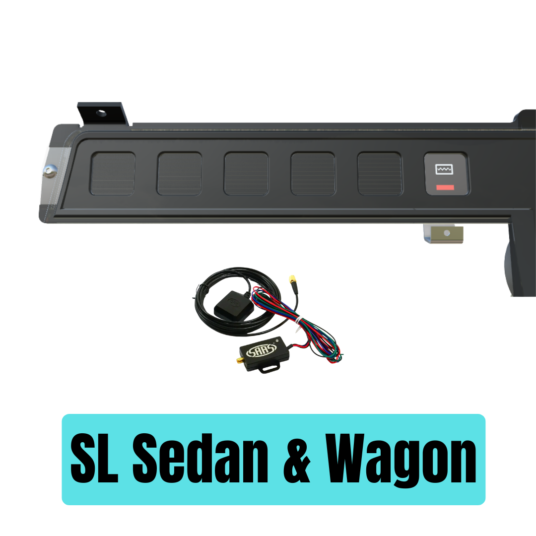 Car accessory kit for SL Sedan & Wagon on a white background