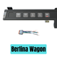 Car accessory kit for Berlina Wagon on a white background