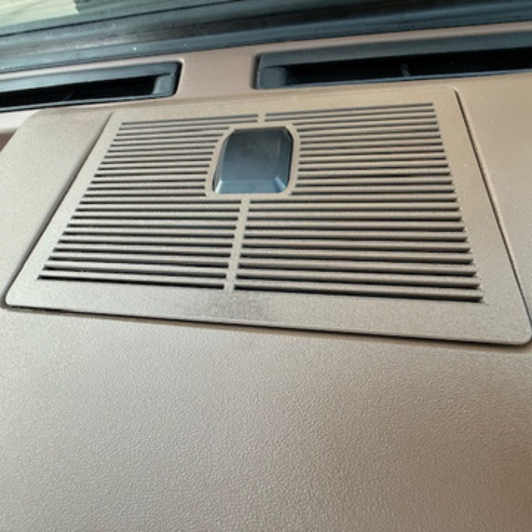 Speaker Grill With GPS Antenna Mount - Holdcom Radio