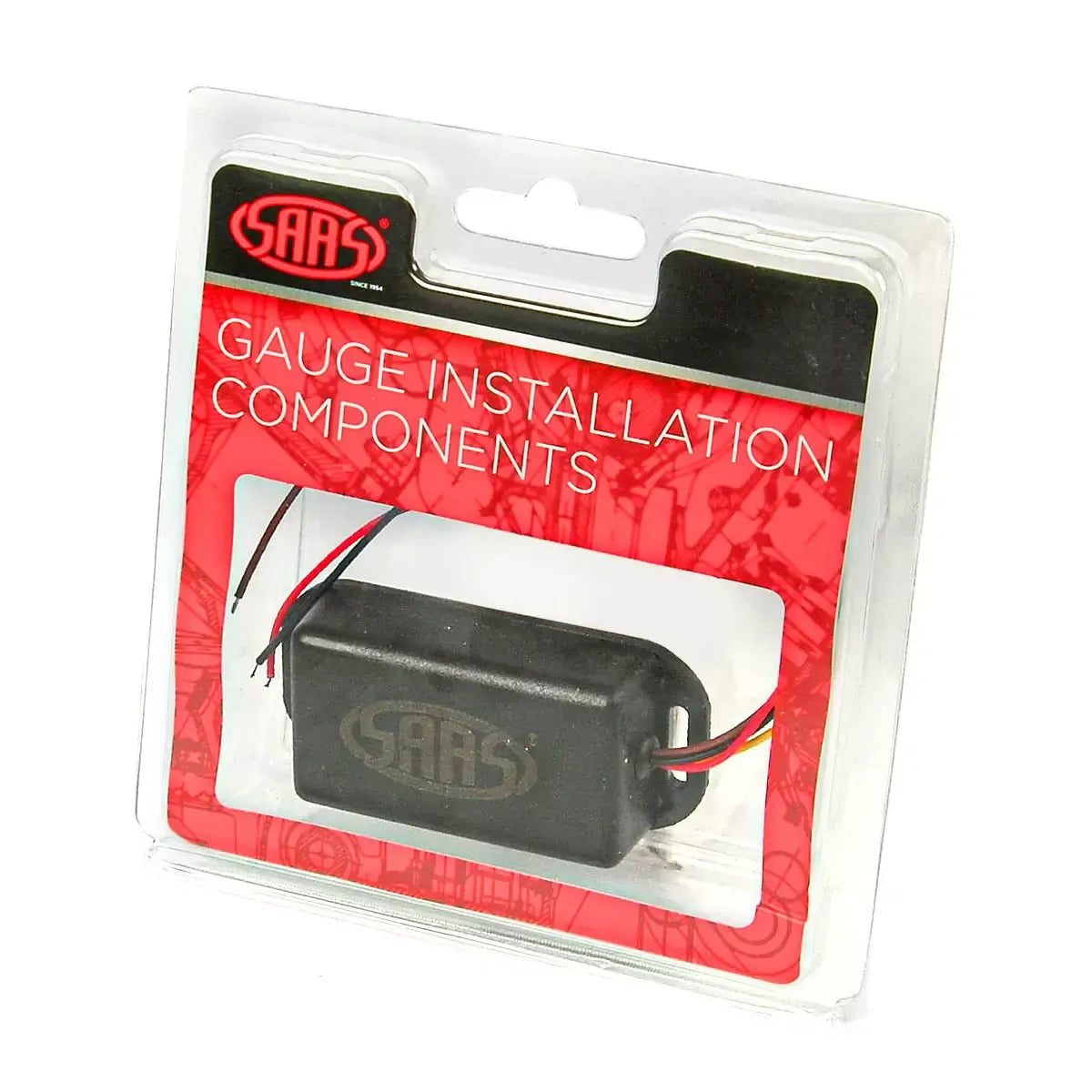 SARS gauge installation components packaging on a white background