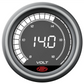 Voltmeter gauge displaying 14.0 volts with 'SAAS' branding on a white background